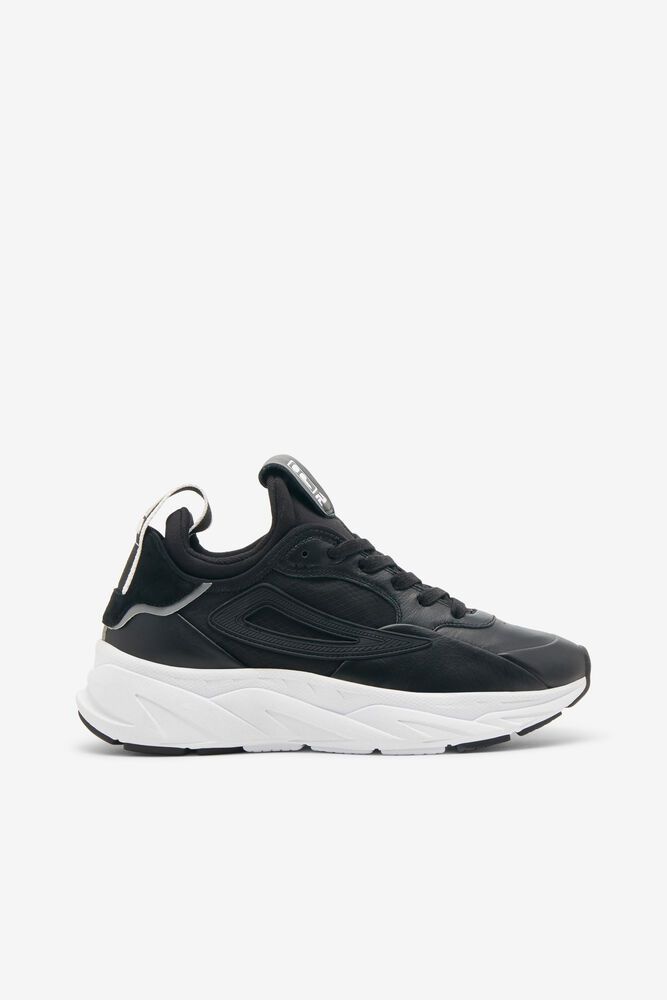 Fila Trainers Womens Black/White Amore - Ireland 71390-YIFG